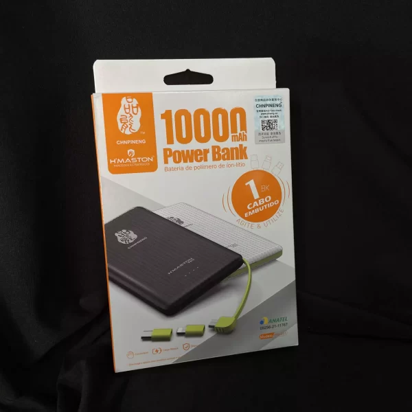 BATERIA PORTATIL HMASTON 10000MAH